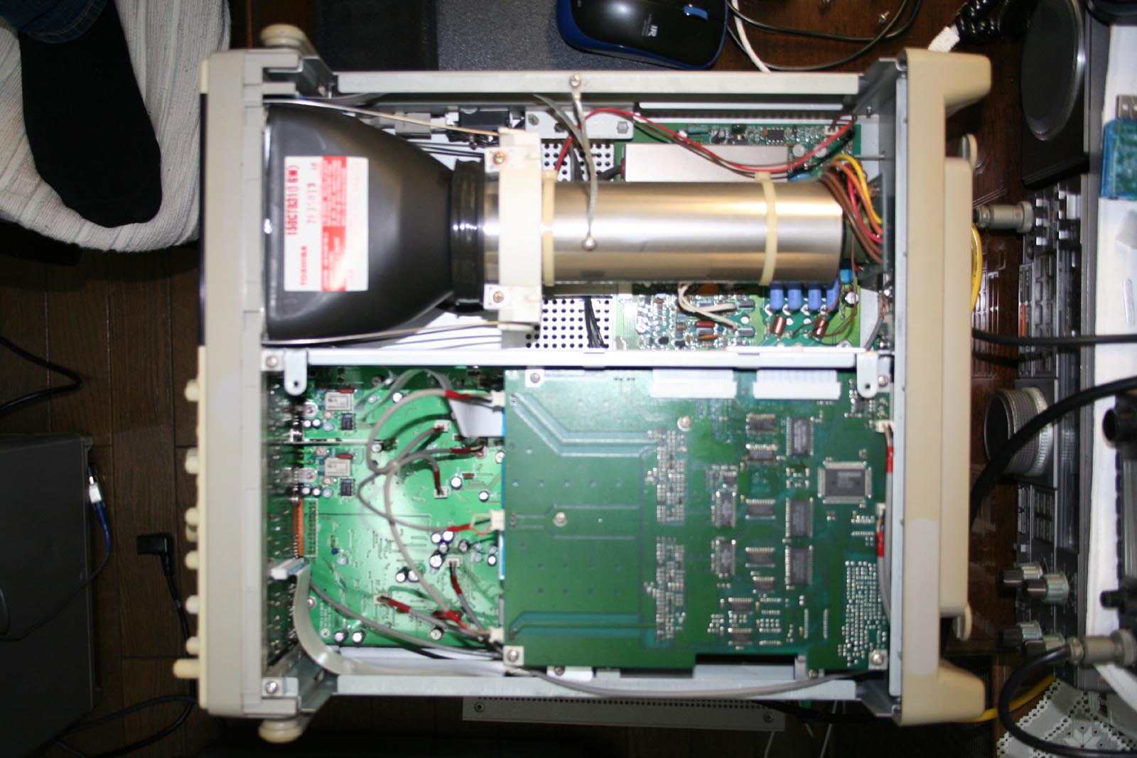 菊水 オシロスコープ COR5541 Oscilloscope repair Kikusui 工作室